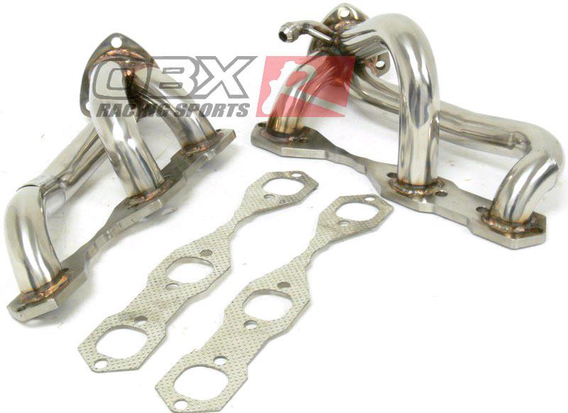 Obx exhaust header manifold 96-01 gmc blazer trailblazer 4.3l v6 s10