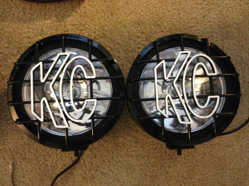 Kc hilites  850 series hid long range light clear lens black