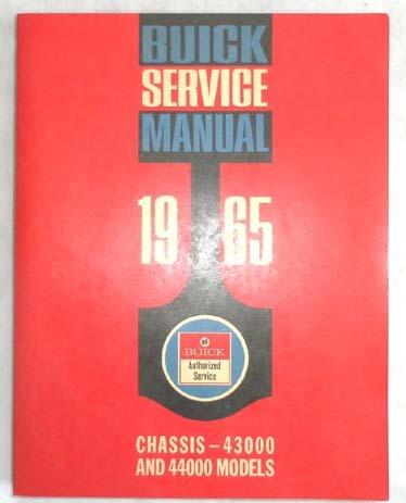 1965 buick service repair manual nos brand new original