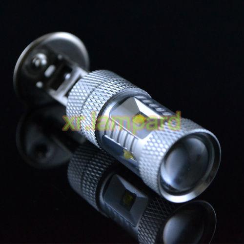 2 x h1 30w car led foglight fog head driving running cree light bulb dc 12v-24v