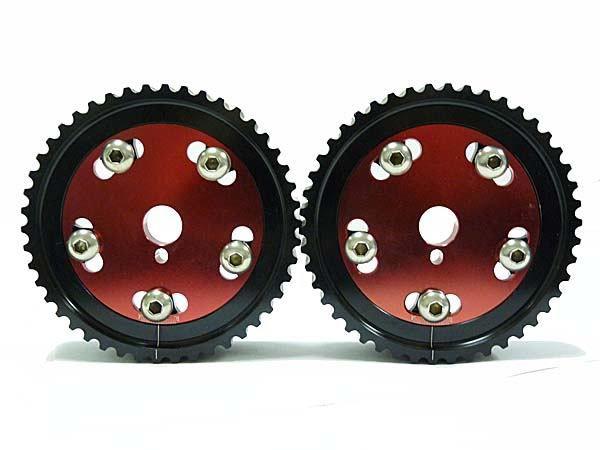 Obx adjustable cam sprocket 90-97 tyotoa mr2 3sgte red