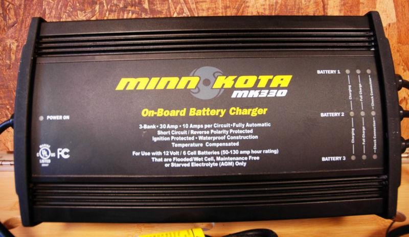 Minn kota on board battery charger mk-330