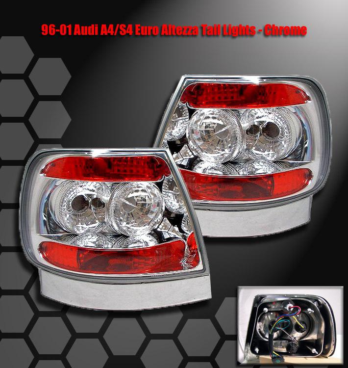 1996 1997 1998 1999 2000 2001 audi a4 s4 tail lights 96