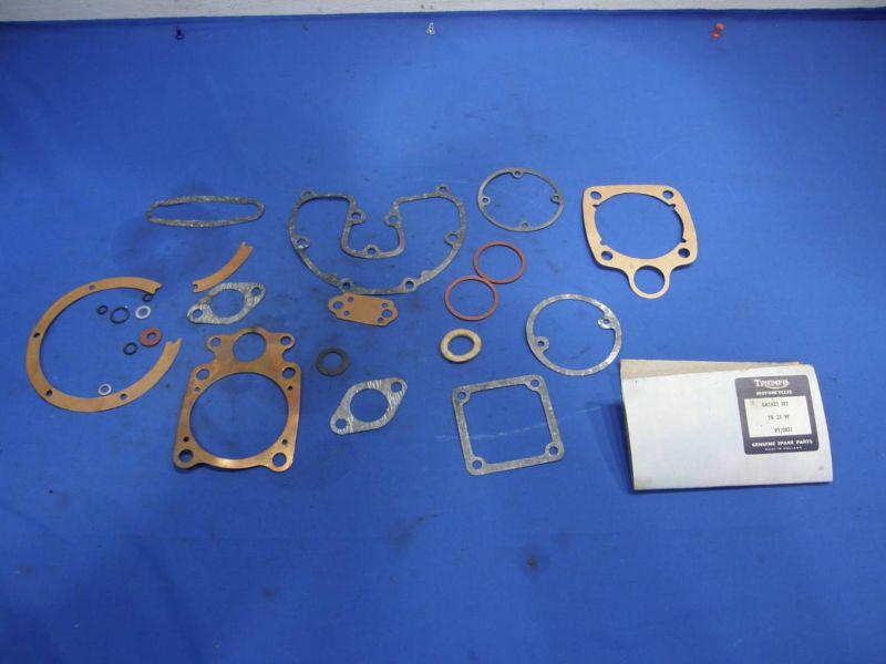 Incomplete triumph tr25w, bsa b25 gasket kit,  25