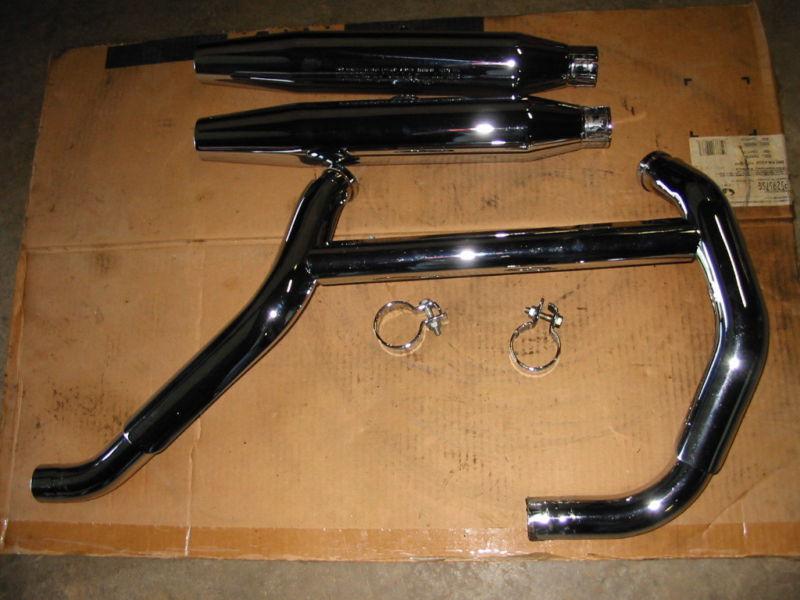 Harley 1100 evolution sportster exhaust pipes 85 or 86