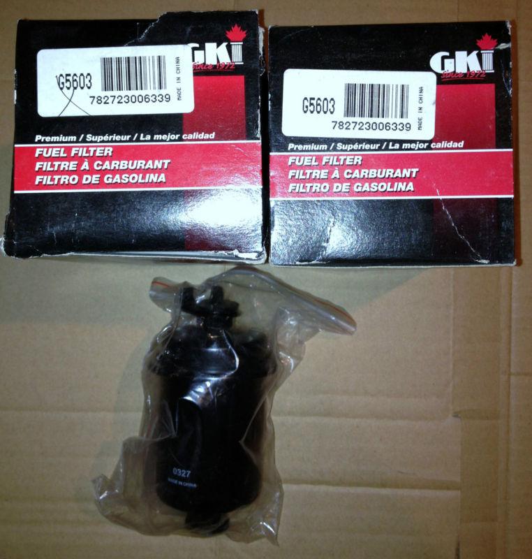 Gki fuel filter new in box lot of 2 g5603