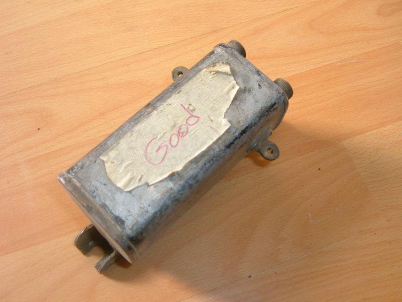 Harley davidson oem panhead ignition coil 1948-1960 original !  !  nice patina