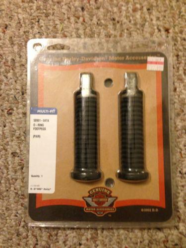 Genuine harley davidson o-ring footpegs(pair) - multi fit #50901-84ta-new