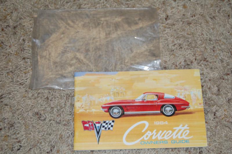 Chevrolet corvette 1964 owner's guide