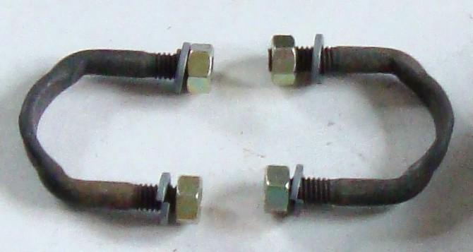 Chevy 12 bolt ford 9 posi new u joint bolt straps 1 1/8"