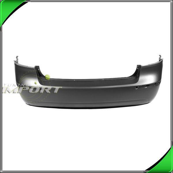 Fits 09-10 hyundai sonata 2.4l rear bumper cover paint-ready w/o dual exhaust