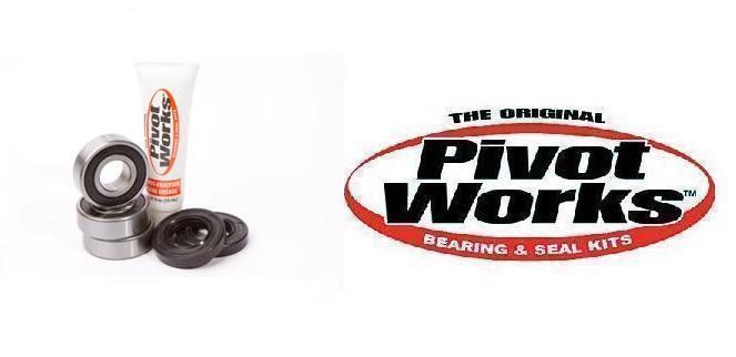 Pivot works rear wheel bearing kit fits kawasaki kx 80/85/100 1998-12