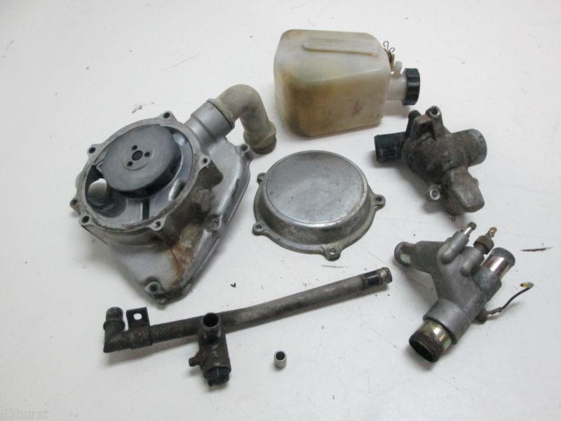 Yamaha 1984 xvz12 1200 venture royale thermostat & water pump & coolant tank