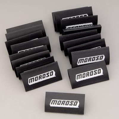 Moroso 72031 heat shrink tubing black set of 18