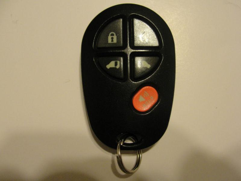 Toyota sienna keyless remote