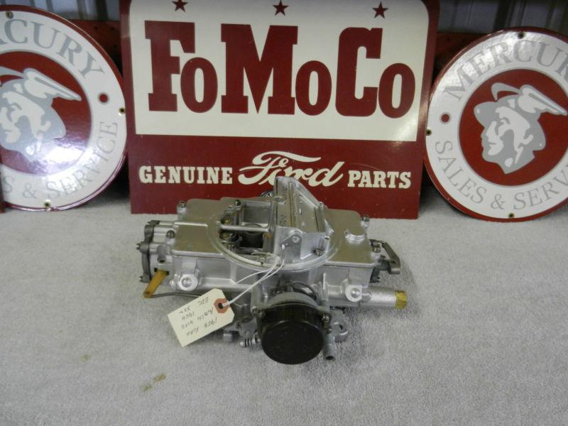 1958 ford 4100 autolite 4-v carburetor 332 engine (restored?)