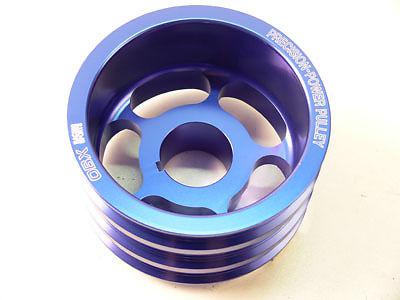 86-92 supra 7mgte obx underdrive crank pulley- blue