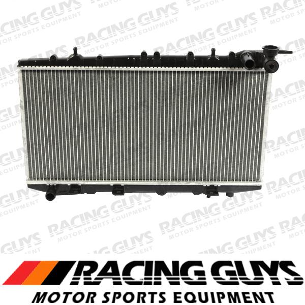 1995-1998 nissan nx coupe 1.6l m/t 1 row replacement radiator assembly set