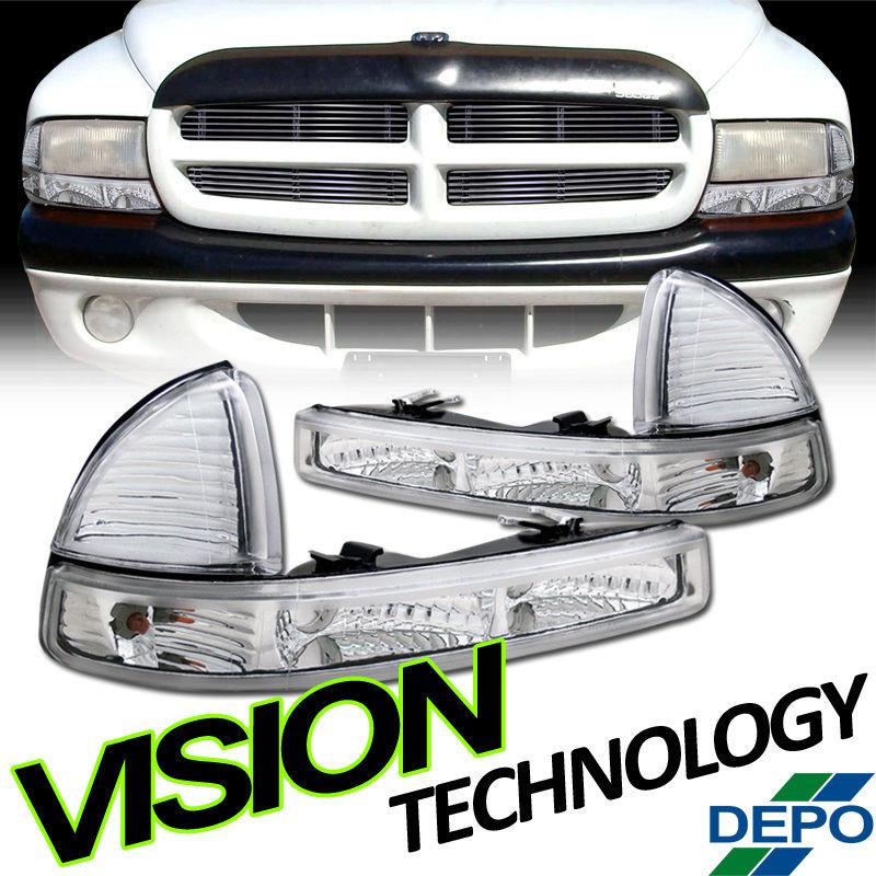 Dodge 97-04 dakota truck 98-03 durango suv depo bumper signal/parking light lamp