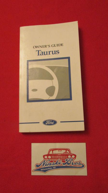 1997 ford taurus owners manual 97