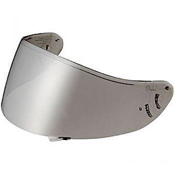 New shoei helmet x12 visor face shield tz-x cw1 reflective chrome mirror