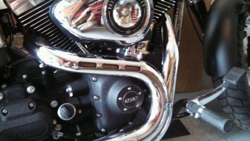 Harley davidson fatbob exhaust stock