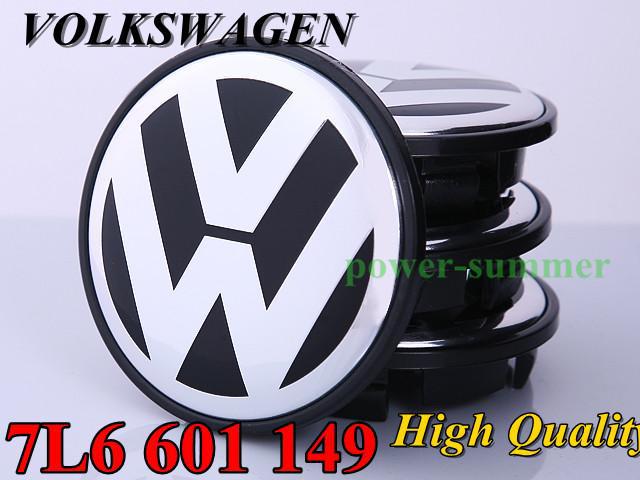 4x 76mm vw emblem touareg 2004-2008 emblem wheel center hub caps 7l6 601 149 sug