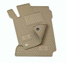 New genuine mercedes beige r class all weather floor mats rubber 2006-2012 oem