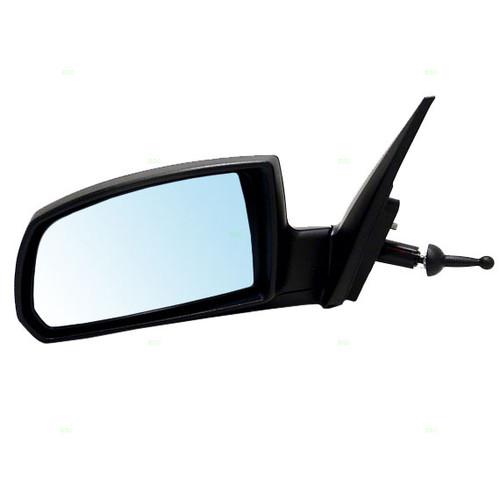 New drivers manual remote side view mirror with blue tint glass housing 10-11