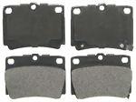 Wagner zx733 rear semi metallic pads