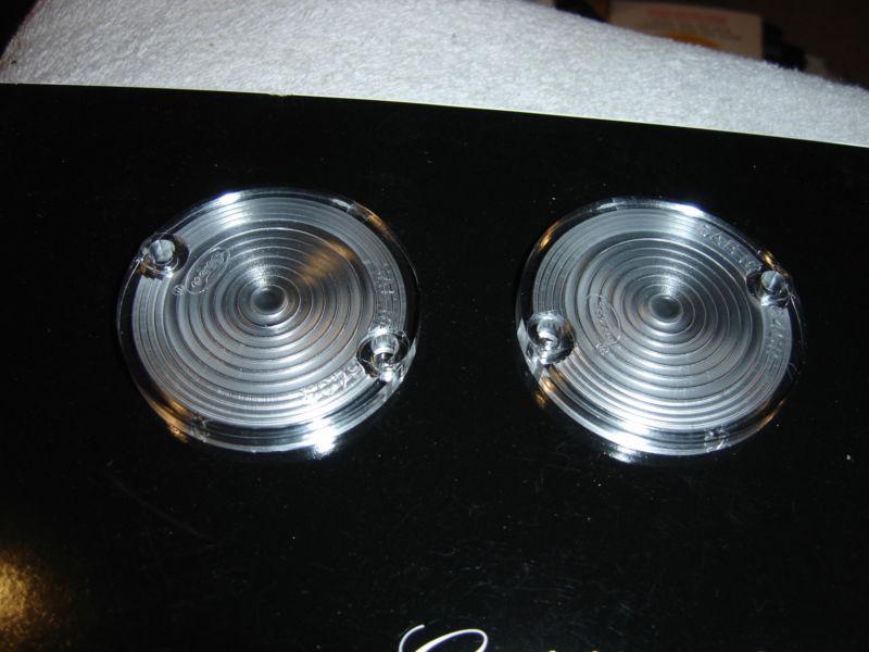 1965,1966 mustang rear back up lens  nos pair      no reserve