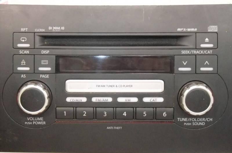 Radio am-fm stereo w/ cd player 2007 2008 2009 2010 suzuki sx4 ps-3023k-a oem