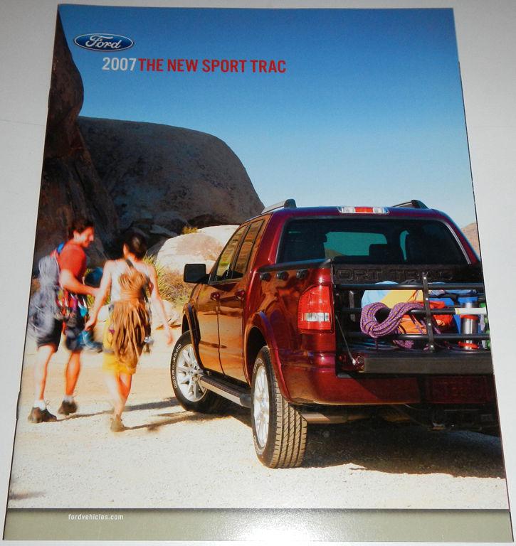 2007 ford sport trac literature brochure