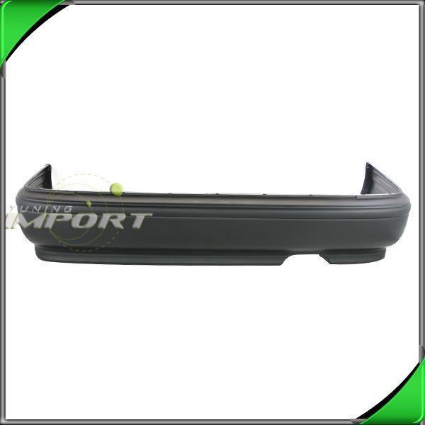 92-93 honda accord 4dr rear bumper cover replacement raw black plastic non-prime