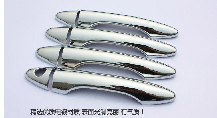 Chrome side door handle cover trim for hyundai tucson ix35 2010 2011 2012 2013