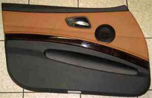 2011 bmw 328 leather left front door trim panel oem