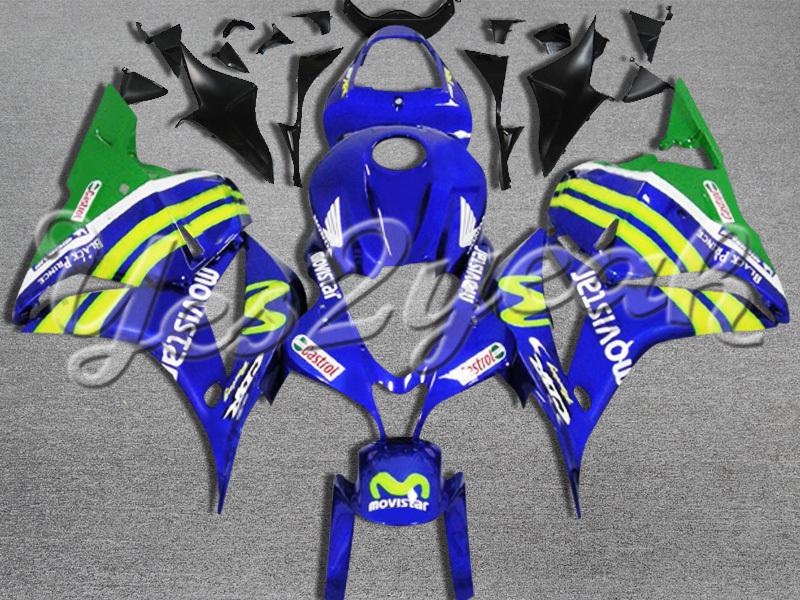 Injection molded fit cbr600rr 2009 2010 2011 2012 movistar fairing zn076