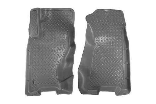 Husky liners 30602 99-04 jeep grand cherokee gray custom floor mats 1st row