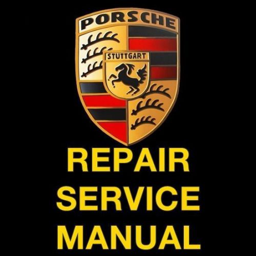 Porsche 911 carrera 996 2001 2002 2003 2004 2005 factory repair service manual