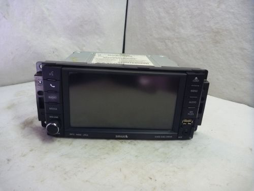 08-13 jeep dodge chrysler radio mp3 cd dvd low speed mygig rbz p05064677ag z3996