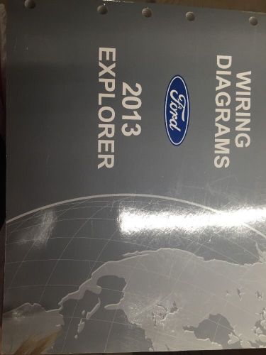 2013 ford explorer wiring diagrams service manual