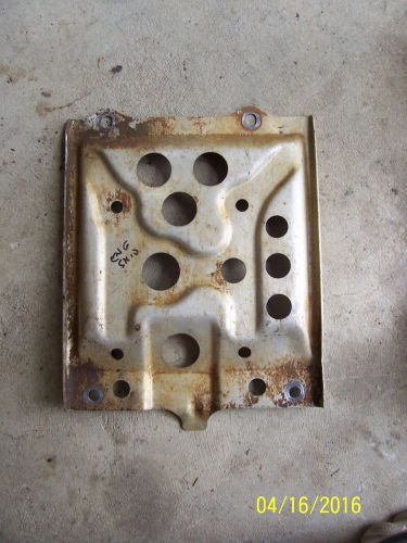 Oem factory 87-92 honda trx250x aluminum engine motor skidplate skid plate