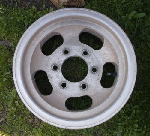 14x6 5-slot mag rims 6-ug vintage datsun ford courier 14x7 aluminum rare