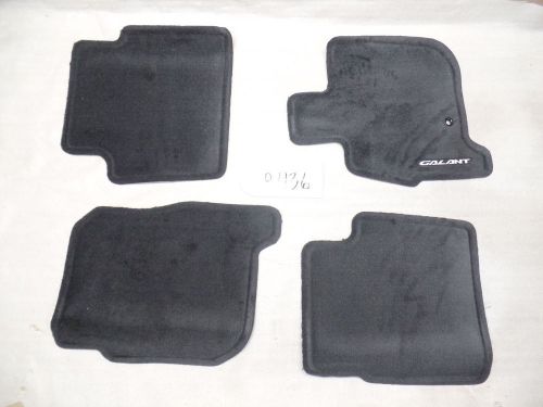 New oem floor mats black 04 05 06 07 08 09 10 11 12 galant mitsubishi set of 4