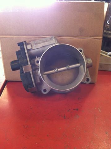 03-09 gm chevy gmc hummer 4.8l 5.3l throttle body oem used 12580760 lsx