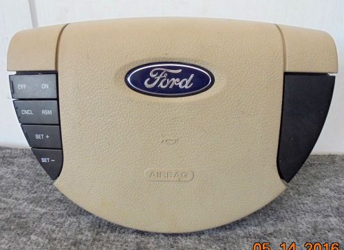 05 06 07 ford 500 five hundred driver wheel air bag oem ( tan )