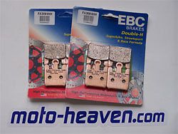 Bmw ebc fa604/4hh front brake pads s1000rr 2012 s1000 rr s 1000