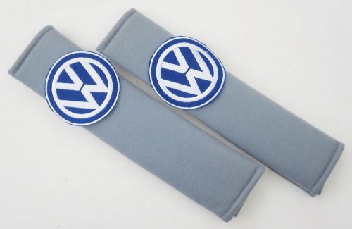 2 pcs car comfortable seat belt seatbelt shoulder pads cover vw volkswagen 1g