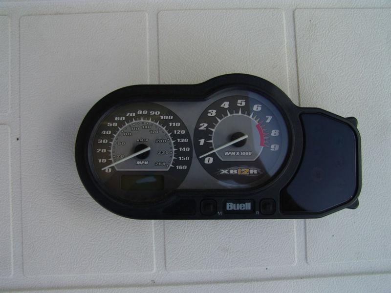 2004 04-07 buell xb12r xb 12r 12 firebolt gauge cluster tach speedo meter