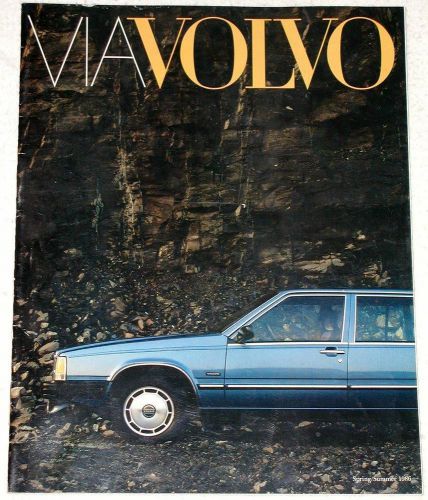 1986 and 1987 via volvo brochure/magazines